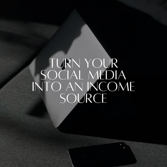 Turn Your Social Media Into An Income Source E-Book/Course