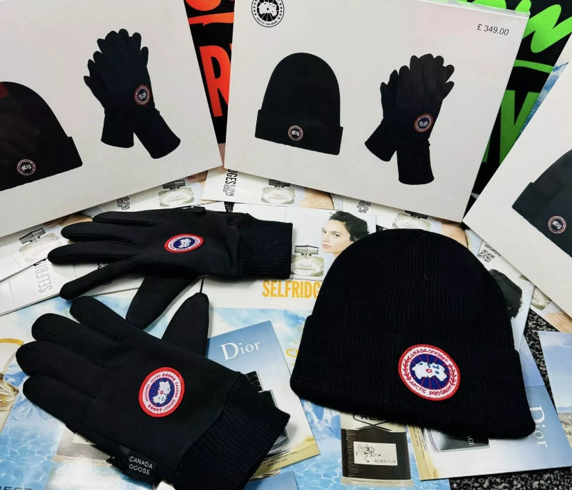 Canada Goose Hat & Gloves