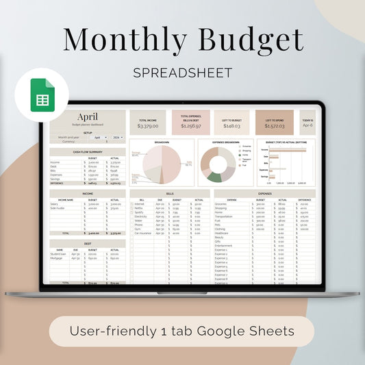 Monthly Budget Planner